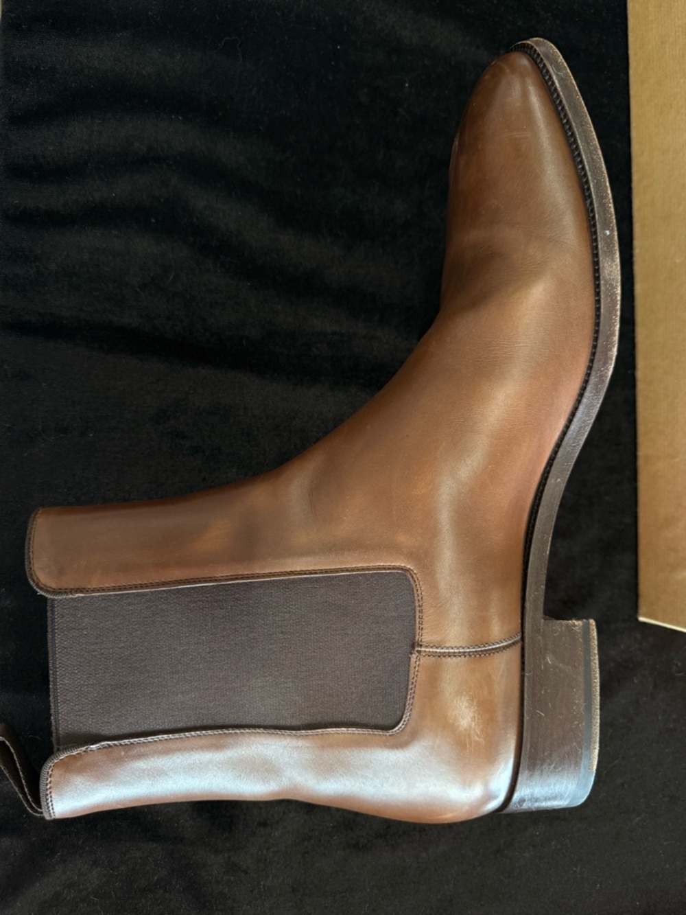 Christian Louboutin Men's Brown Leather Samson Boots - Picture 7 of 7